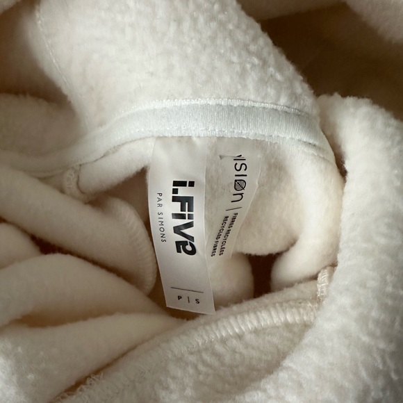 Simons Soft Sherpa Hoodie (NWT) - Ivory - Picture 6 of 7